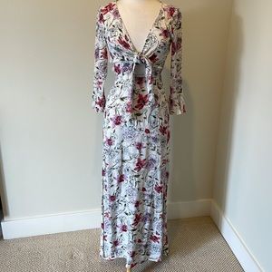 Billabong floral maxi dress